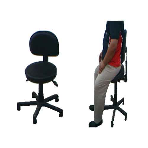 Cadeira semi sentado ergonômico